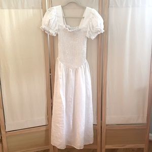 Beautiful Sleeper White Dress